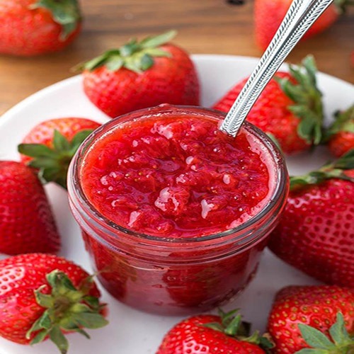 Red Strawberry Jam
