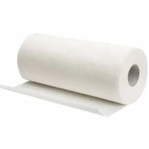 Kitchen Rolls Tissue Papers - Paper Material, 20x20 Cm Size | Perfect For Home Use, Features Elegant Printed Design