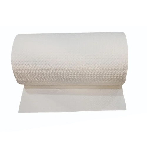 Toilet Paper - Paper Material, White Color | Industrial Use, Printed Design