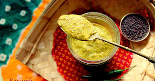 Yellow Mustard Sauce - Mustard Seed Ingredients , Spicy And Salty Flavor With Oil Preservation