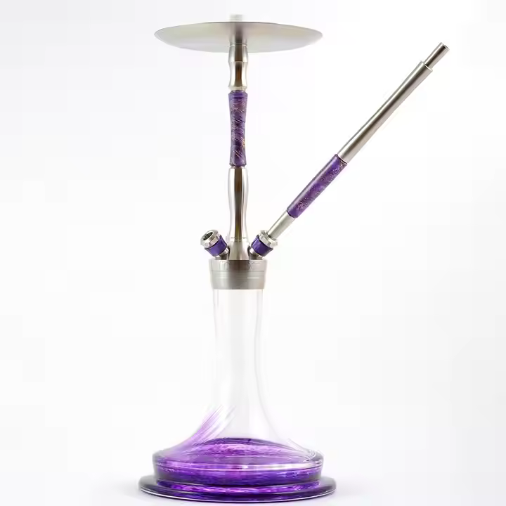 Best Quality Russian Luxury Resin Stem Shisha Chicha Cachimba German European Union Hookah Fibonacci
