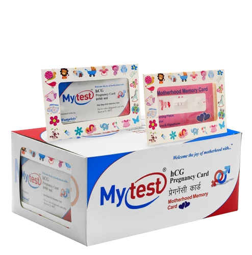 Mytest Motherhood Pregnancy Card