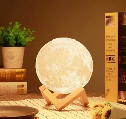 3D Moon Light Night Lamp