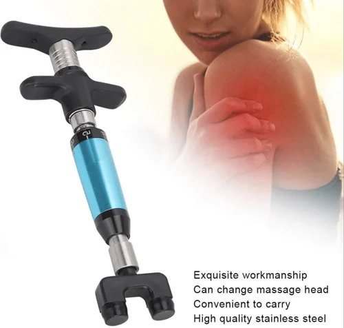 Biotronix Chiropractor Physiotherapy Gun 300N Chiro Spine Therapy Device 6 Levels