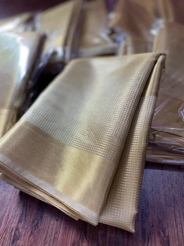 Nayanthara Saree Inspired Kanchipuram Tissue Silk Saree