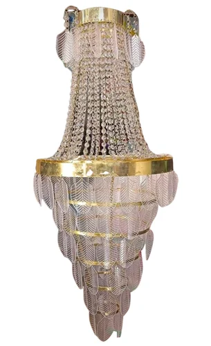 3 Feet Glass Hanging Chandelier