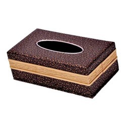 Rexine Tissue Box
