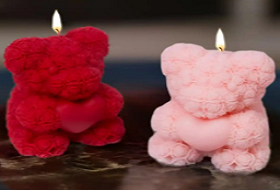 Teddy Bear Candles