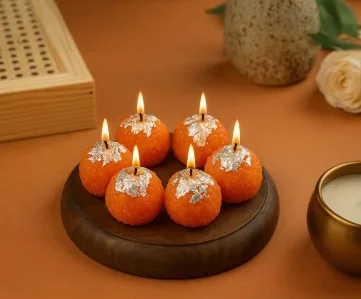 Laddoo Candle