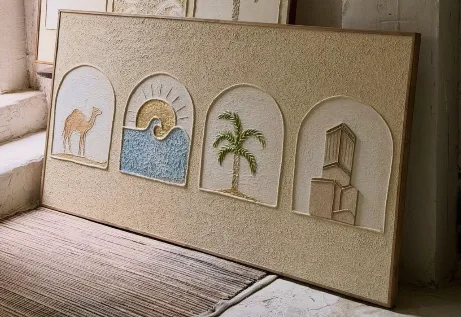 Bridge Texture Art Wall Decor