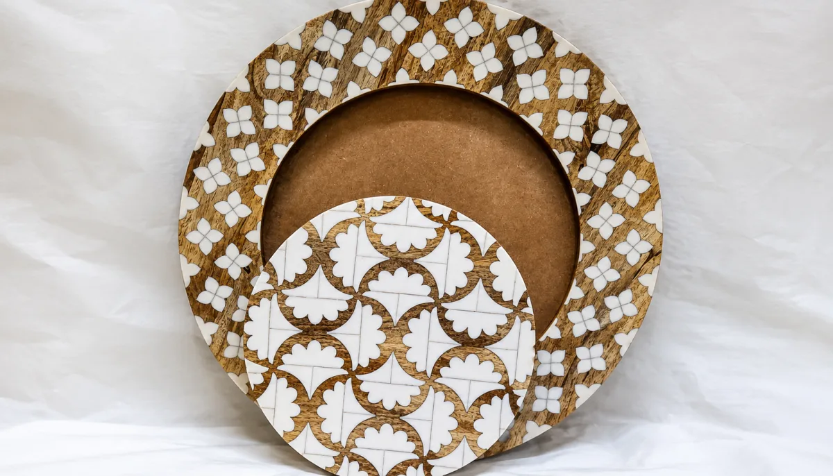 Flora Round Tray