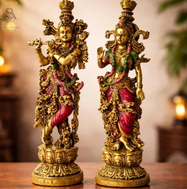 Radha Krishna Resin Showpiece(SA006)