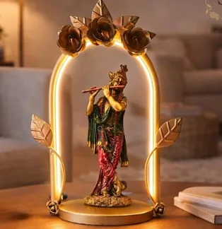 Lord Krishna Metal Showpiece(SA002)