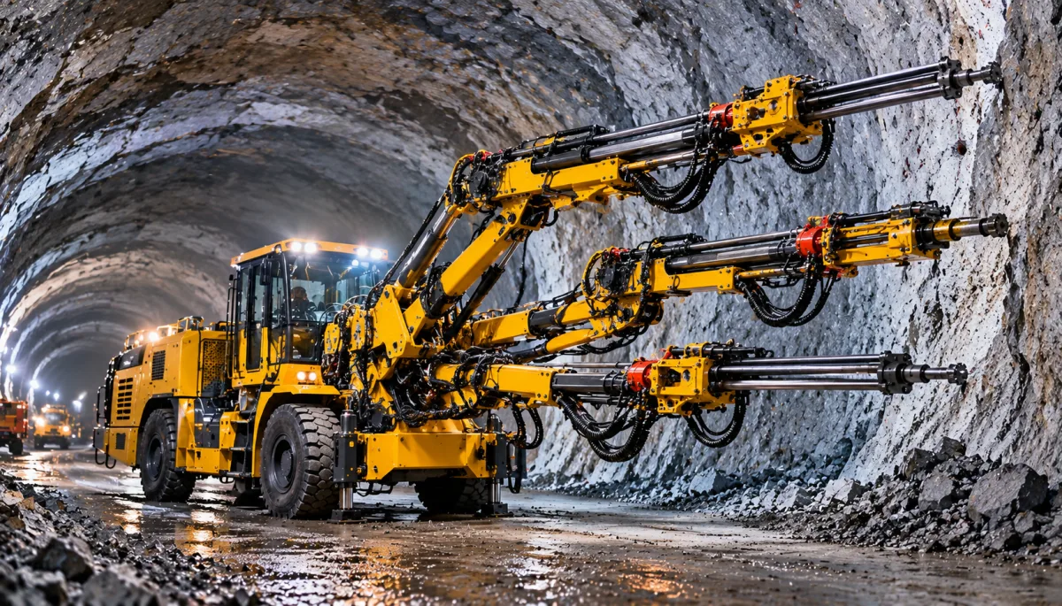 Tunnel Drilling Jumbos