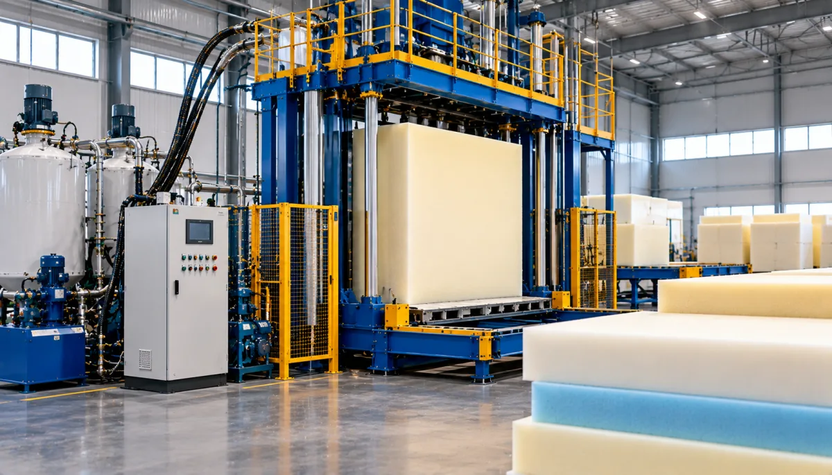 Vertical Cylinder Block Foaming Machines