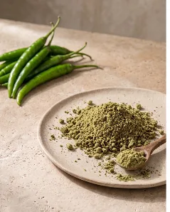 Green Chilli Dehydrated Powder