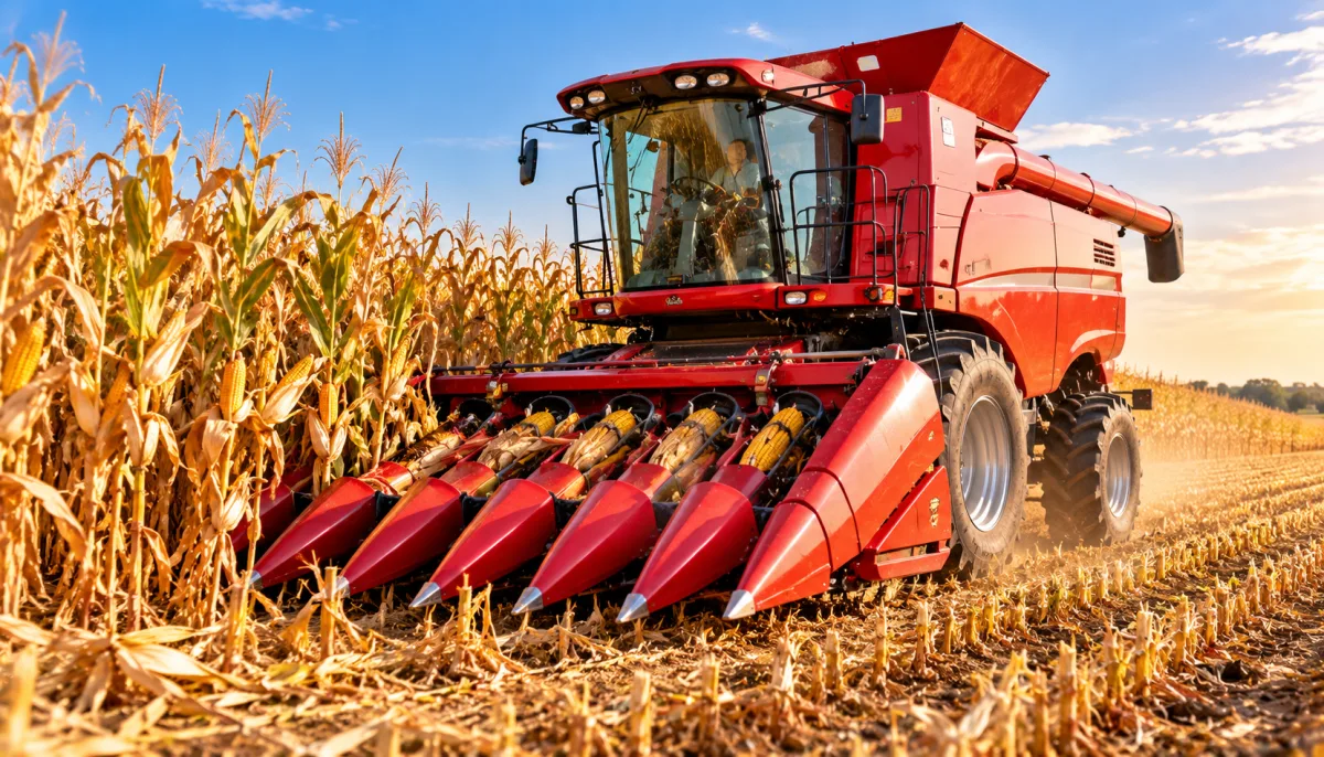 Corn Grain Harvesters